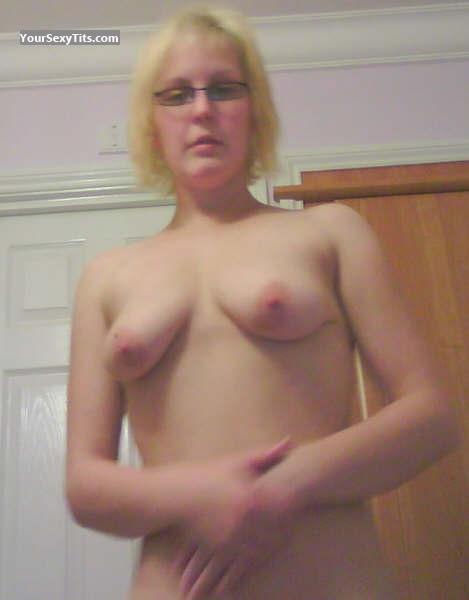 Tit Flash: My Medium Tits (Selfie) - Topless Raelene from United Kingdom